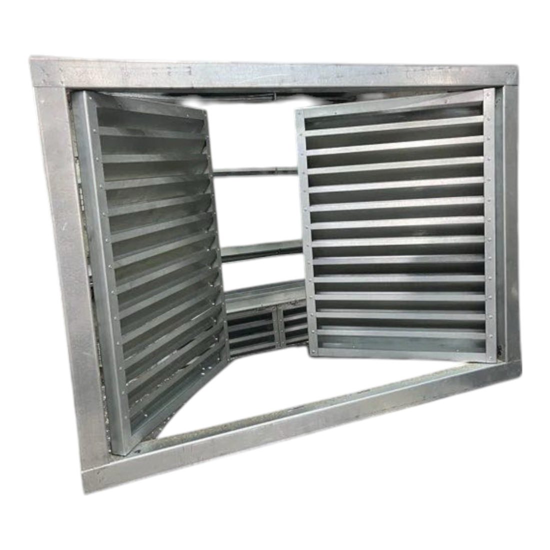 Вентиляционная решётка распашная